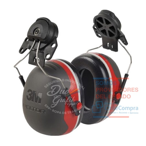 Fono AD/Casco 3M Peltor X3P3E